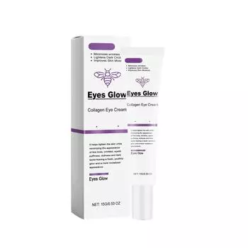 Коллагеновый крем для век Укрепляющий увлажняющий и эластичный Увлажняющий и массажный крем для век One Size