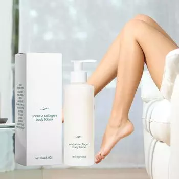 Коллагеновый лосьон для тела Undaria — ультра-увлажняющий и легкий лосьон для тела — укрепляет кожу за 4 часа — содержит веганский коллаген и гиалуроновую кислоту — для сухой, One Size