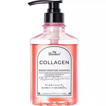 Коллагеновый шампунь Myboostars 400 мл Nature Love