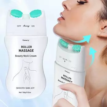 Коллагеновый укрепляющий крем для шеи, лифтинг, увлажнение, осветление, роликовый крем для шеи, средства по уходу за кожей шеи 110g
