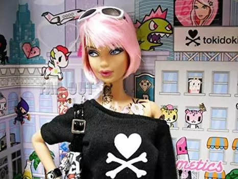 Коллекционер Барби Tokidoki Продукт (Золотая этикетка) (Т7939) розовый