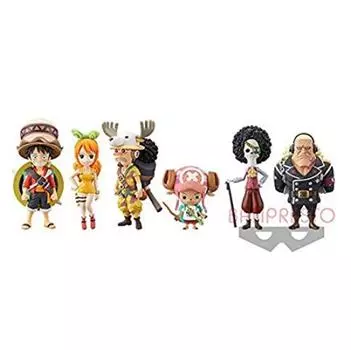 Коллекционная фигурка Banpresto Movie ONE PIECE STAMPEDE World, все 6 типов, набор, том 1
