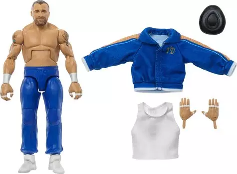 Коллекционная фигурка Mattel WWE Elite, Тони, с 25 артикуляциями, реалистичным внешним видом, сменными руками и аксессуарами, 6-дюймовыми наконечниками D Angelo,