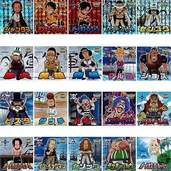 Коллекционная фигурка One Piece World, набор из 2 наклеек из 20 типов, приз Banpresto