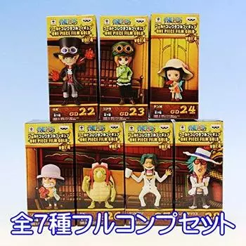 Коллекционная фигурка One Piece World -ONE PIECE FILM GOLD-vol.4, набор всех 7 типов