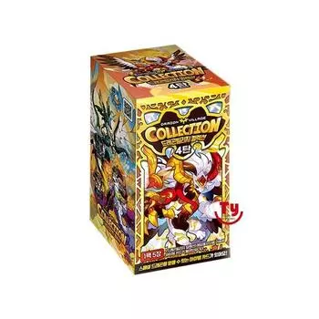 Коллекционная карта Деревни Дракона, часть 4/Девиль, часть 4/Купон коллекции Девилля, настольная игра, представляющая Корею