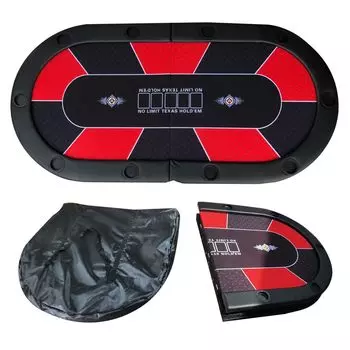 Коллекционная карта Heaven Poker Table Poker Mat Texas Layout Texas Poker Folding Hold em (красный) красный