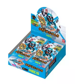 Коллекционная карточка BANDAI Kamen Rider Gatchard Ride Chemie, 30 упаковок PHASE00 (BOX)