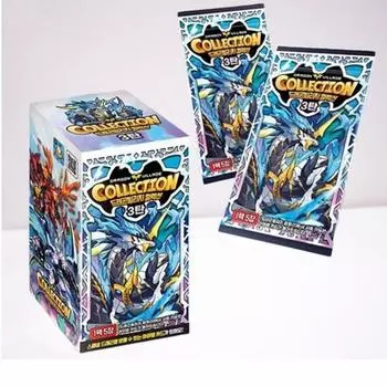 Коллекционная карточка Dragon Village, том 3, 30 упаковок, 1 коробка, настольная игра, представитель Кореи