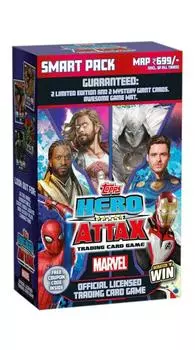 Коллекционная карточная игра Topps Hero Attax (Смарт-пак)