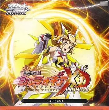 Коллекционная карточная игра Weiss Schwarz Booster Pack Senki Zesshou Symphogear XD UNLIMITED EXTEND BOX