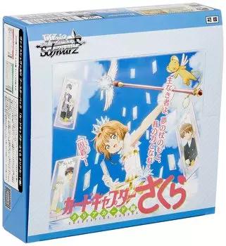 Коллекционная карточная игра Weiss Schwarz Booster Pack Cardcaptor Sakura Clear Card Edition BOX чистый