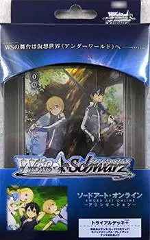 Коллекционная карточная игра Weiss Schwarz Trial Deck Sword Art Online Alicization + (плюс)
