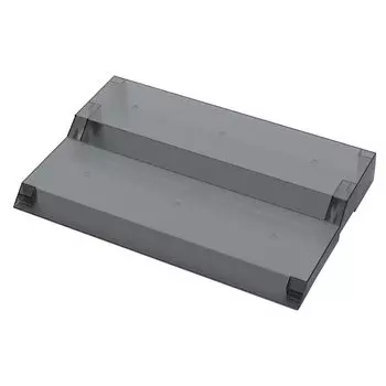 коллекционная модель из дымчато-черного прозрачного пластика