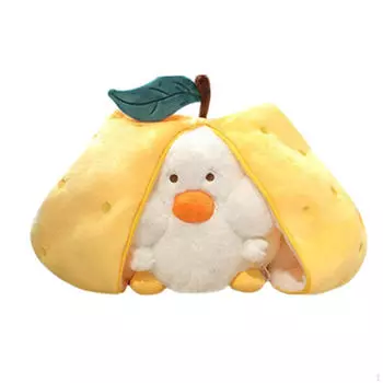 Коллекционная плюшевая кукла-утка с застежкой-молнией для детей и взрослых 20cm