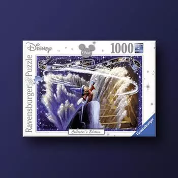 Коллекционное издание Disney: Fantasia 1000 Piece Ravensburger Jigsaw Puzzle, популярная корейская настольная игра
