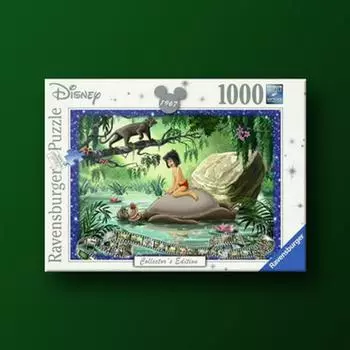 Коллекционное издание Disney: «Книга джунглей» — пазл Ravensburger из 1000 деталей, популярная корейская настольная игра