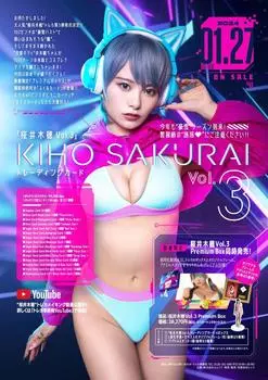 Коллекционные карточки Hits Sakurai, 1 коробка, 131 тип, в бонусную карту включен Kiho Vol.3 (6 пакетов) всего, бумага,