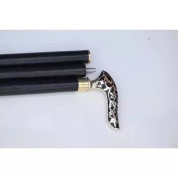 Коллекционные трости ручной работы из твердой латуни с ручкой, антикварные трости, винтажная викторианская трость