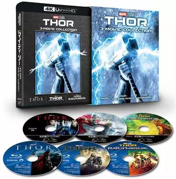 Коллекция 4K UHD ULTRA HD Тор 3 фильма [4K + Blu-ray] [Blu-ray]