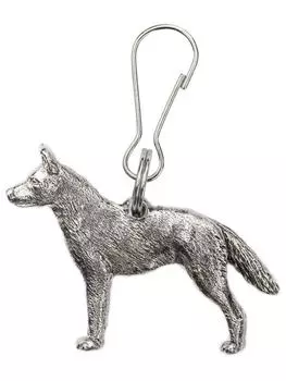 Коллекция австралийских келпи «Сделано в Англии» Art Dog Zip Pull