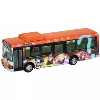 Коллекция автобусов Коллекция автобусов Автобус Tokai Orange Shuttle Love Live! Солнечный свет!! Обертывание Автобус Машина 3 Диорама Принадлежности (Лимит первого заказа производителя