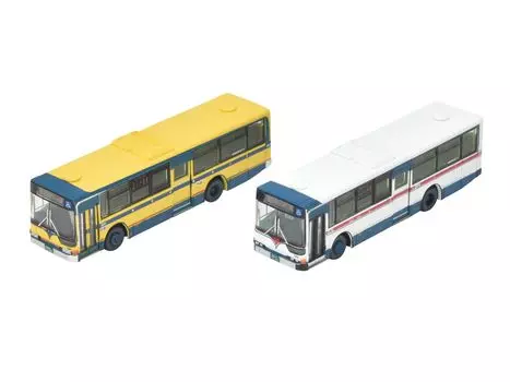 Коллекция автобусов Коллекция автобусов Funabashi Shinkeisei Автобус Ретро Цветной набор из 2 принадлежностей для диорамы