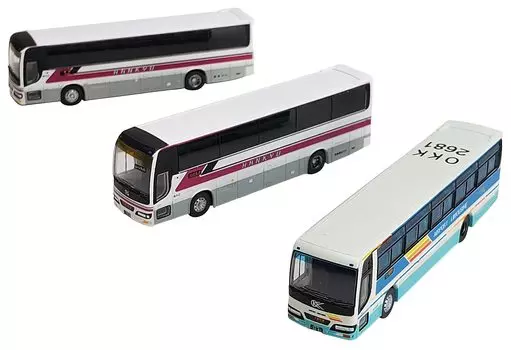 Коллекция автобусов Коллекция автобусов Hankyu Bus Group Reorganization Commemoration Set of 3 Diorama Supplies 313670