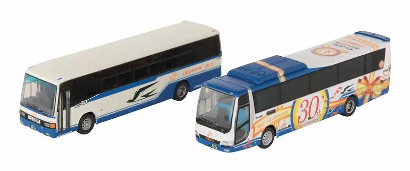 Коллекция автобусов Коллекция автобусов JR Tokai Bus 30th Anniversary Набор из 2 штук Часть 2 Диорама Поставки первый заказ ограничен (Продукция производителя)