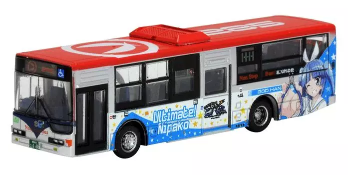 Коллекция автобусов Коллекция автобусов Niigata Kotsu Wrapping Bus Nipako-chan