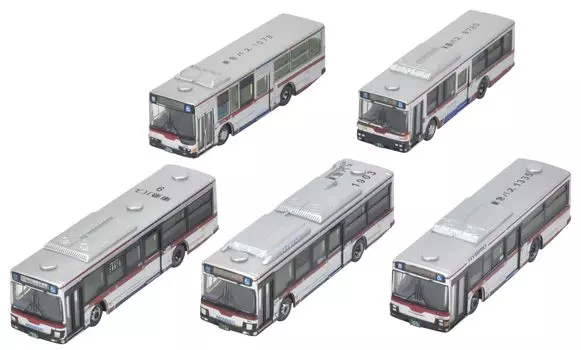Коллекция автобусов Коллекция автобусов Спасибо Tokyu Transe Tokyu Автобус Консигнационный набор из 5 штук Диорама Принадлежности