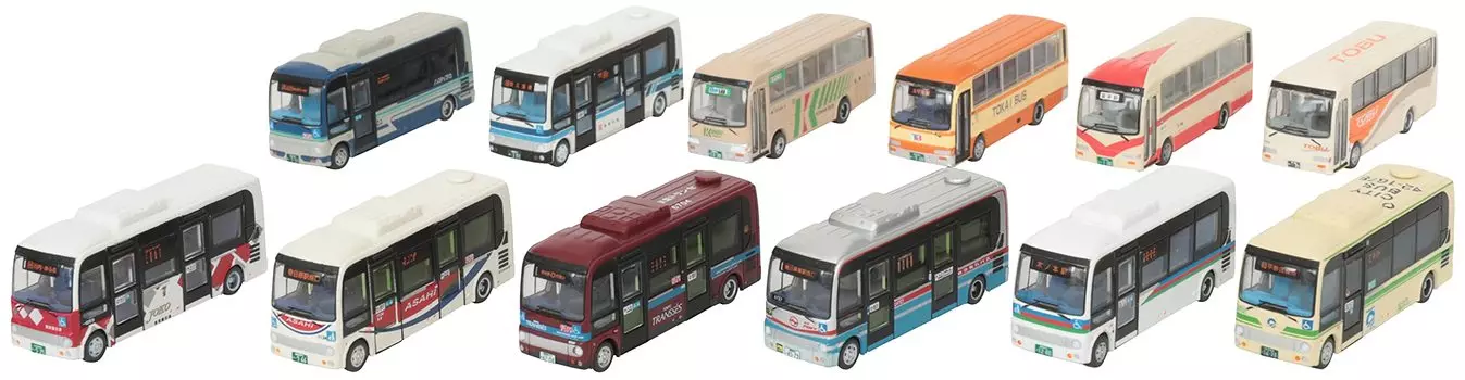 Коллекция автобусов Коллекция автобусов Том. 29 Выпуск Микроавтобуса Том. 4 КОРОБКА из 12 предметов. Диорама. Принадлежности. (первый заказ производителя ограниченное производство) 313281