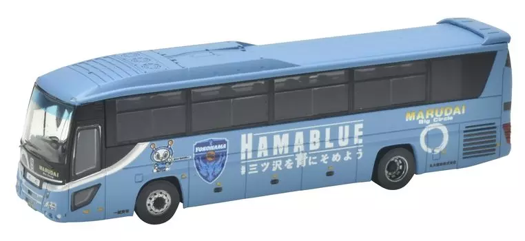 Коллекция автобусов Коллекция автобусов Yokohama FC обертывание автобуса Диорама принадлежности HAMABLUE
