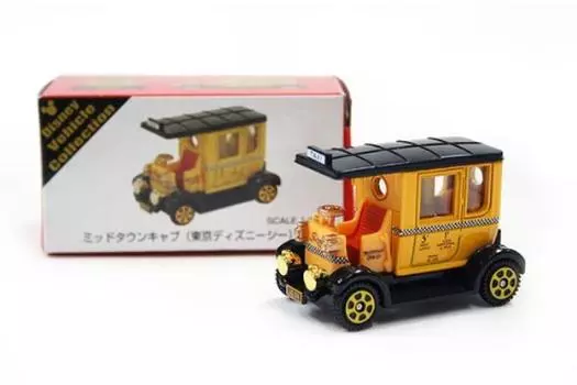 Коллекция автомобилей Tomica Disney от TOMY Midtown Cab Disney Disney Resort [Оригинал Tomica] (Токийское море) «Токио Лимитед»