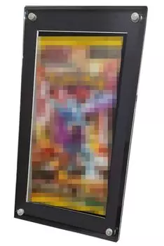 Коллекция аксессуаров для карточек Hobby Base Card, набор акриловых рамок с УФ-магнитом S CAC-SL303 чёрный