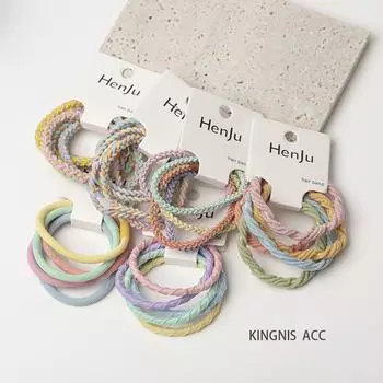 Коллекция аксессуаров для волос Весна-Лето 2025: Высокоэластичные резинки для волос и повязки на голову для женщин