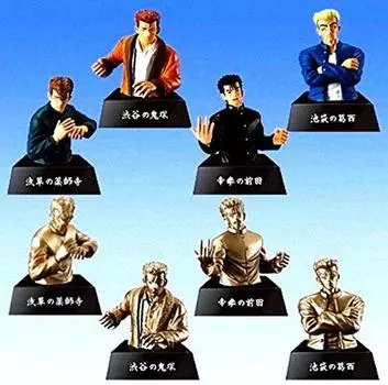 Коллекция боевых фигурок Bandai Rokudenashi BLUES Все 8 типов