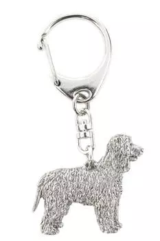 Коллекция брелоков для собак Art Dog от Ирландского водяного спаниеля, сделанная в Англии