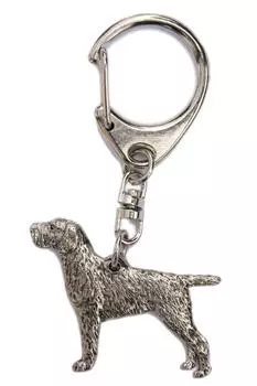Коллекция брелоков для собак породы немецкий жесткошерстный пойнтер, сделанная в Англии