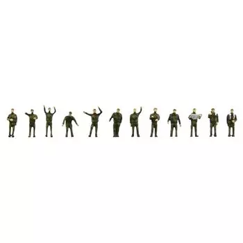 Коллекция декораций TOMYTEC The Human 111-2 Self-Defense Force people 2 принадлежности для диорамы