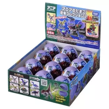 Коллекция динозавров Takara Tomy Egg, 2 игрушечных динозавра, возраст Ania s DP-BOX 3+