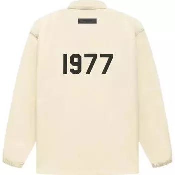 Коллекция Fear of God Essentials 1977 FW22 Хлопковая спортивная куртка с логотипом на воротнике и ветрозащитными пуговицами Верхняя одежда унисекс FOG-FW22-101 M