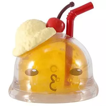 Коллекция фигурок Chryso Warabimochi Lemon Soda Gacha Gacha Capsule Toy [6. Варабимочи] (один предмет)