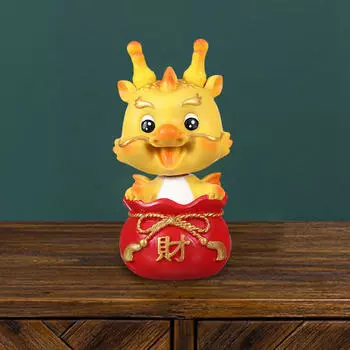 Коллекция фигурок драконов - скульптуры мифических существ для домашнего декора happy