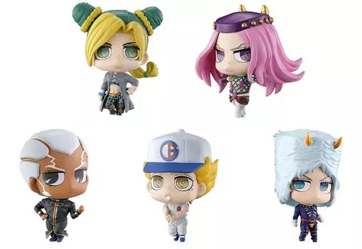 Коллекция фигурок JoJo s Bizarre Adventure Stone Ocean Capsule 07 [5 наборов (Полный Полный)] Игрушка-капсула Gacha Gacha