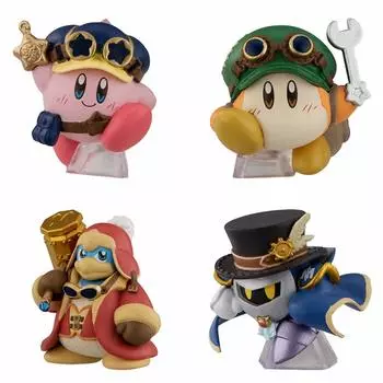 Коллекция фигурок Kirby and the Dream Gear Все 4 типа Bandai