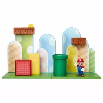 Коллекция фигурок Sanei Boeki Super Mario Playset Mushroom Kingdom, FPS-001