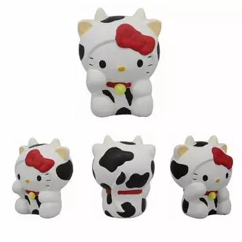 Коллекция фигурок Sanrio Hello Kitty со знаком зодиака «Удача» Лотерея «Удача» «Предсказание удачи» Включено в комплект! (Бык)