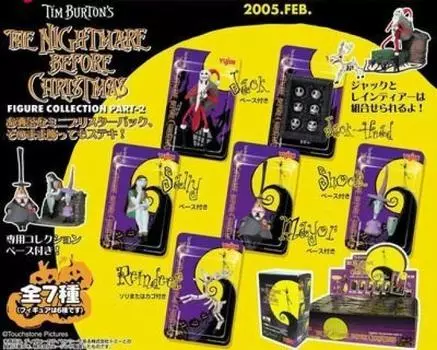 Коллекция фигурок Тима Кошмар перед Рождеством Часть 2 Все 7 типов Набор Burton s
