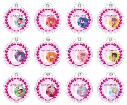 Коллекция гелевых ремешков Kotobukiya Uta no Debut BOX Prince-sama